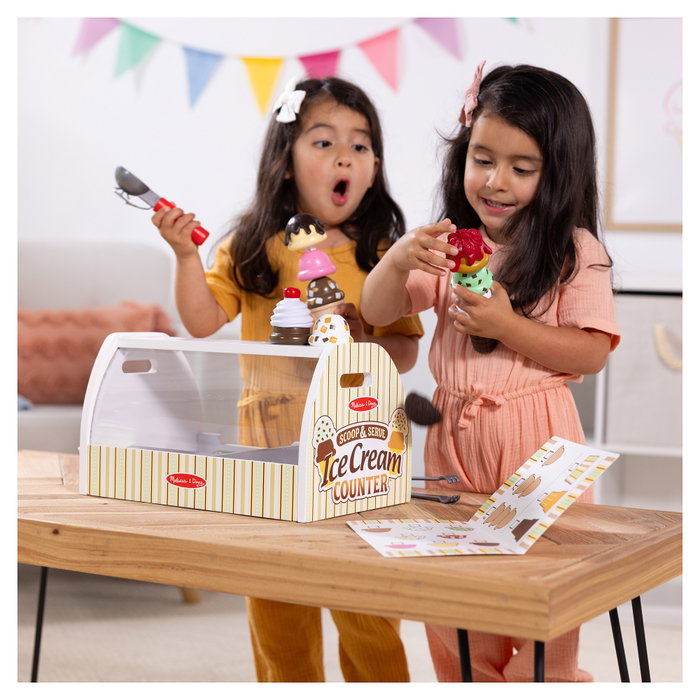 Spin Master Juego de simulación Dispensador de helado de 28 piezas