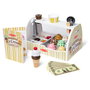 Melissa & Doug Juego de simulación Dispensador de helado de 28 piezas