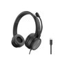 Conceptronic POLONA05BC Headset USB-C Negro