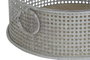 DKD Home Decor Set de 3 Cestas de Metal Envejecido Multicolor