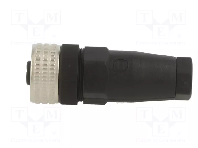 TELEMECANIQUE SENSORS Conector M12 hembra recto de 4 pines