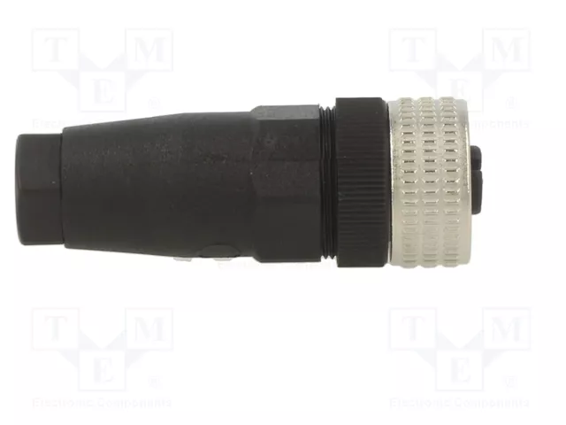 TELEMECANIQUE SENSORS Conector M12 hembra recto de 4 pines