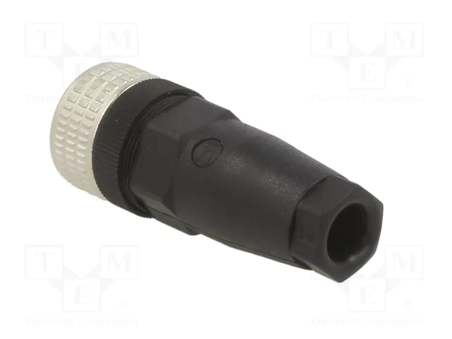 TELEMECANIQUE SENSORS Conector M12 hembra recto de 4 pines
