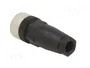 TELEMECANIQUE SENSORS Conector M12 hembra recto de 4 pines