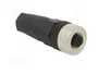 TELEMECANIQUE SENSORS Conector M12 hembra recto de 4 pines