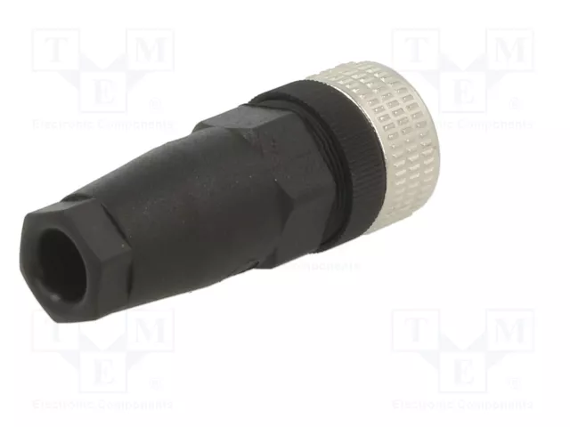 TELEMECANIQUE SENSORS Conector M12 hembra recto de 4 pines
