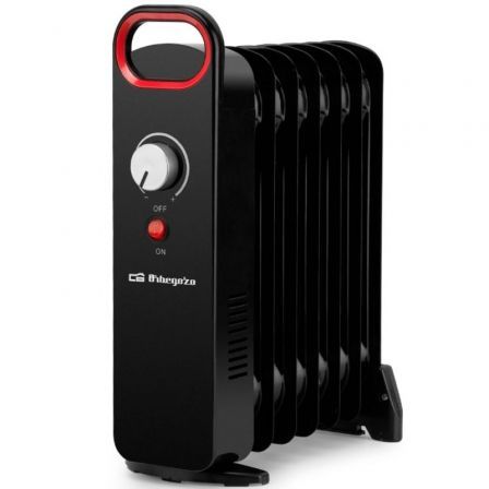 Orbegozo Radiador de Aceite RO 1030, 1000W, 7 Elementos Caloríficos, Termostato Regulable, Compacto Orbegozo Radiador de Aceite RO 1030, 1000W, 7 Elementos Caloríficos, Termostato Regulable, Compacto