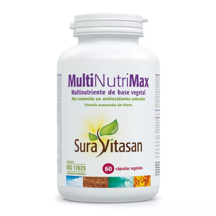 SURA VITASAN Multi Nutri Max 60 cápsulas vegetales SURA VITASAN Multi Nutri Max 60 cápsulas vegetales
