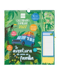 FINOCAM Calendario Familiar 16 Meses Plus Pared 300x300 (2026-27)
