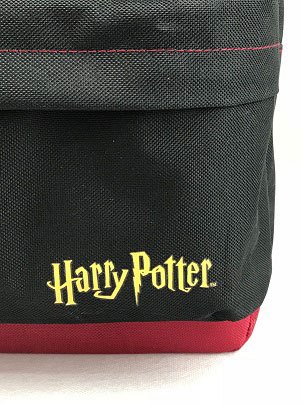 Harry Potter Mochila Gryffindor Black Burgundy