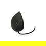 MEDIARANGE MROS230 Ratón Óptico Vertical para Mano Derecha, USB, 6 Botones, 2400 DPI, 4 Modos DPI, Plug & Play, Negro