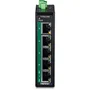 Trendnet TI-PGLC50 Switch Gigabit Ethernet PoE+ de 5 puertos con montaje en carril DIN