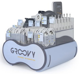 Expositor Groovy Sobremesa Accesorios Surtido De 58