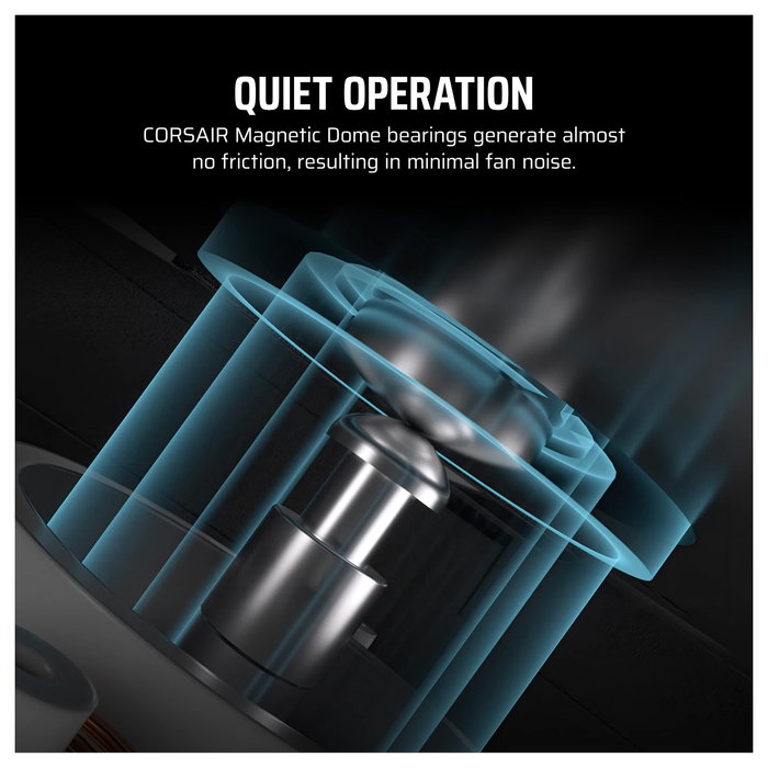 Corsair iCUE LINK LX120-R RGB Negro