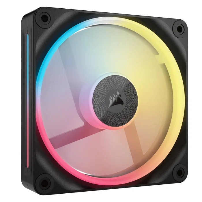 Corsair iCUE LINK LX120-R RGB Ventilador de Carcasa 12 cm Negro