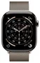 Apple Watch Series 11 GPS + Cellular 46mm Natural Titanium Case | Natural Milanese Loop - M/L