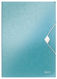 Carpeta De Gomas Y Solapas Leitz Wow Pp A4 Turquesa (Set de 10)