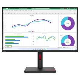 Lenovo ThinkVision T32h-30 Monitor 31.5" QHD (2560x1440) IPS USB-C 90W