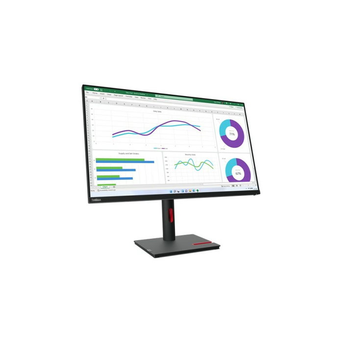 Lenovo ThinkVision T32h-30 Monitor de 31,5 Pulgadas Quad HD IPS Raven Black