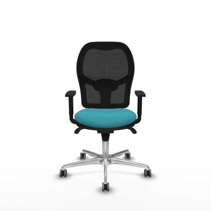PIQUERAS Y CRESPO Silla de oficina Jorquera Turquesa y Negro PIQUERAS Y CRESPO Silla de oficina Jorquera Turquesa y Negro