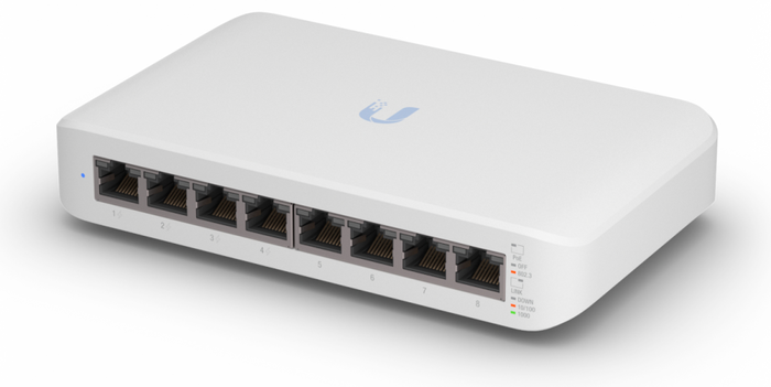Ubiquiti USW-Lite-8-PoE Switch Lite 8 PoE Blanco Ubiquiti USW-Lite-8-PoE Switch Lite 8 PoE Blanco