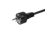 Equip 112181 Cable de Alimentación 3 m, Macho CEE 7/7 a Hembra CEE 7/3, H05VV-F 3G 1.5 mm², 250V/16A, Certificado VDE