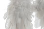 DKD Home Decor Decoración Colgante Navidad Moderna Dorado Blanco 28 x 33 x 4 cm (2 Unidades)