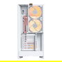 Montech HS02 PRO TG Caja de PC Midi Tower Blanca con Panel de Vidrio