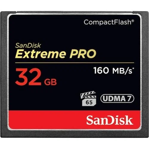 SanDisk Extreme Pro 32GB CompactFlash 160MB/s SanDisk Extreme Pro 32GB CompactFlash 160MB/s