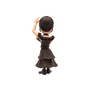 Minix Figura Wednesday Addams Vestido Baile 12 cm PVC