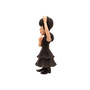 Minix Figura Wednesday Addams Vestido Baile 12 cm PVC