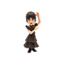 Minix Figura Wednesday Addams Vestido Baile 12 cm PVC