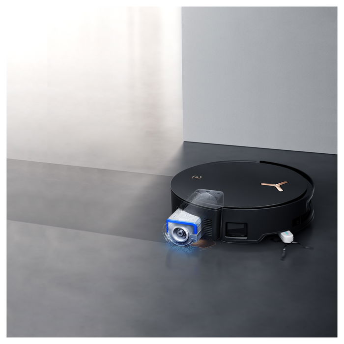 Ecovacs Deebot X8 Pro Omni - Robot aspirador y fregador con estación de autovaciado, TrueMapping 2.0, 18000 Pa, Negro