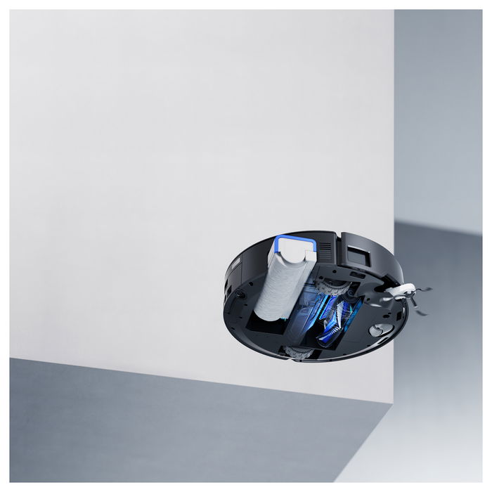 Ecovacs Deebot X8 Pro Omni - Robot aspirador y fregador con estación de autovaciado, TrueMapping 2.0, 18000 Pa, Negro