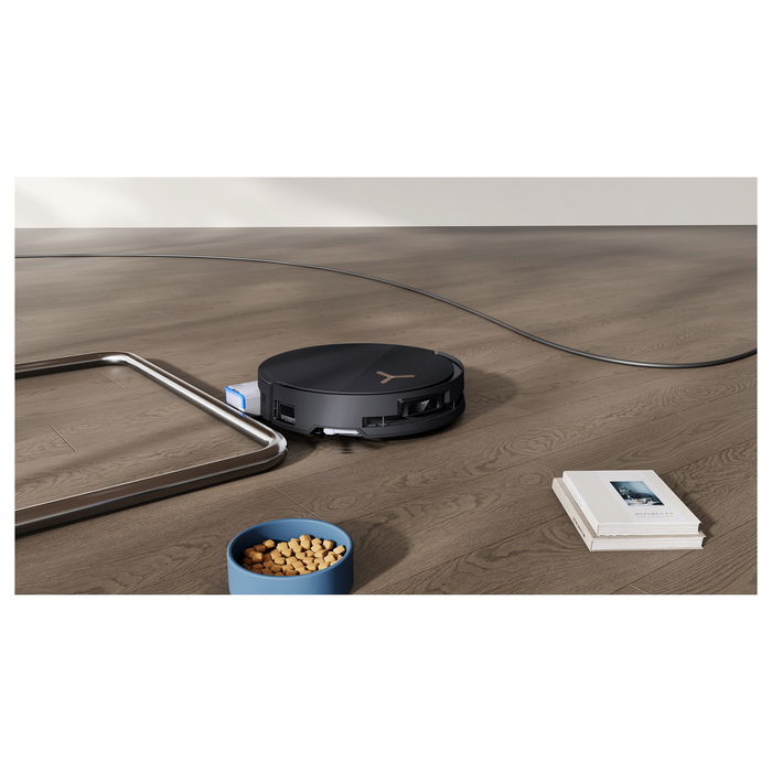 Ecovacs Deebot X8 Pro Omni - Robot aspirador y fregador con estación de autovaciado, TrueMapping 2.0, 18000 Pa, Negro