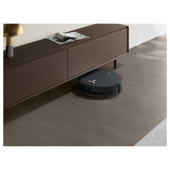 Ecovacs Deebot X8 Pro Omni - Robot aspirador y fregador con estación de autovaciado, TrueMapping 2.0, 18000 Pa, Negro