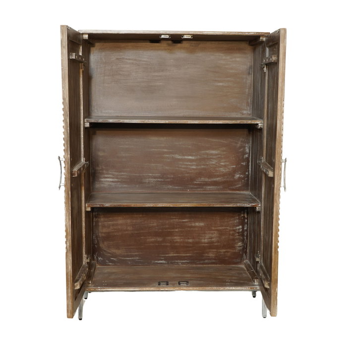 DKD Home Decor Classy 25 Armario Blanco 38 x 134 x 85 cm DKD Home Decor Classy 25 Armario Blanco 38 x 134 x 85 cm