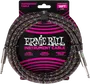 Ernieball Cable de Instrumento Trenzado Jack-Jack SS 5,5 M - Purple Python