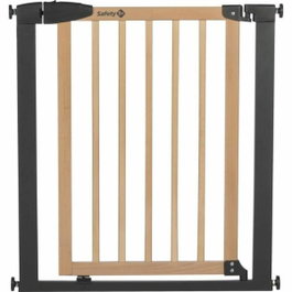 Safety 1st Simply Close Wood & Meta Barrera de Seguridad por Presión 73-80 cm