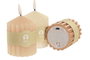 DKD Home Decor Vela Led Basicos Blanco Crudo 7 x 12 x 7 cm (6 Unidades)