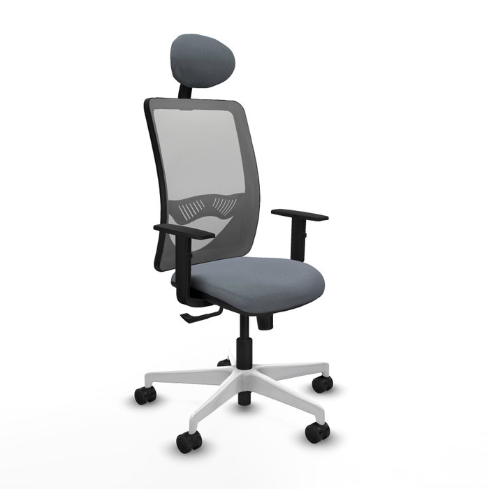 PIQUERAS Y CRESPO Silla de oficina Zulema Gris con mecanismo Sincro PIQUERAS Y CRESPO Silla de oficina Zulema Gris con mecanismo Sincro