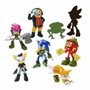 Bizak Pack de 8 Figuras Coleccionables de Sonic de 6,5 cm