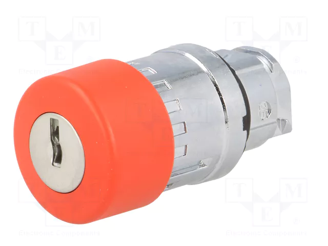 SCHNEIDER ELECTRIC Interruptor de seguridad con llave Harmony XB4 rojo SCHNEIDER ELECTRIC Interruptor de seguridad con llave Harmony XB4 rojo