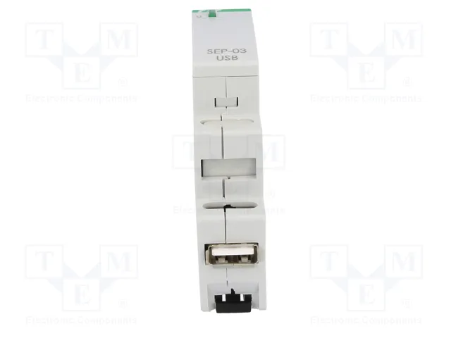 F&F SEP-03-USB Transductor Separador de Señales para Raíl DIN F&F SEP-03-USB Transductor Separador de Señales para Raíl DIN