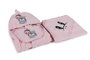 Mijölnir Set de Baño para Bebé de Algodón 100% Rosa - 0-2 Años
