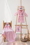 Mijölnir Set de Baño para Bebé de Algodón 100% Rosa - 0-2 Años