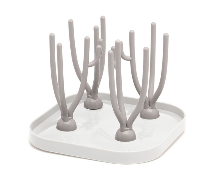 KioKids Escurre Biberones Desmontable Gris +0 meses