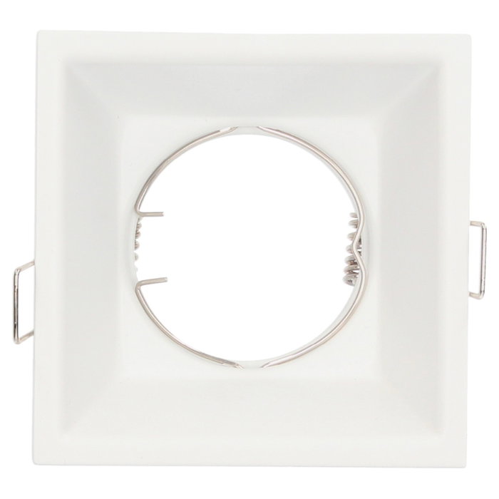 GSC Evolution Aro cuadrado empotrable Taitu 88x88mm Blanco mate antideslumbramiento GSC Evolution Aro cuadrado empotrable Taitu 88x88mm Blanco mate antideslumbramiento