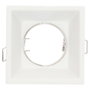 GSC Evolution Aro cuadrado empotrable Taitu 88x88mm Blanco mate antideslumbramiento