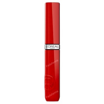 L'Oréal Paris Infallible Laque Labial Líquido Efecto Vinilo 415-Red Bisou L'Oréal Paris Infallible Laque Labial Líquido Efecto Vinilo 415-Red Bisou